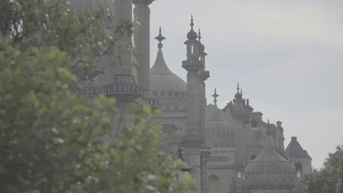 Brighton Pavillion Stock Footage 81402481