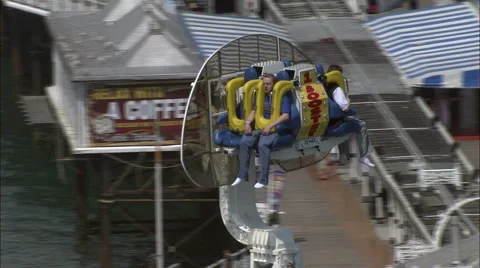 Brighton Pier Stock Footage 65386145