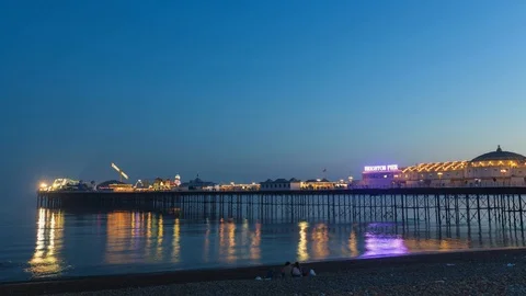 Brighton pier Stock Footage 89623002