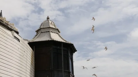 Brighton pier 스톡 동영상 126954620