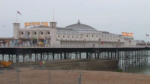 Brighton Pier Pavilion Video stock 23872740