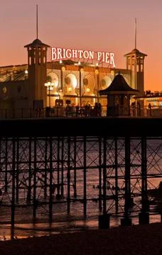 Brighton pier Stock Photos