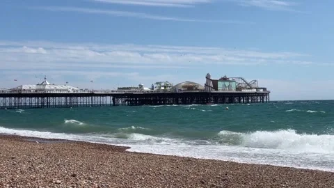 Brighton Seafront Stock Footage 265800337