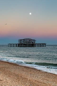 Brighton Sunset Stock Photos