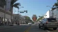 Brighton Way in Beverly Hills in the afternoon 4k or 4k+ Resolution