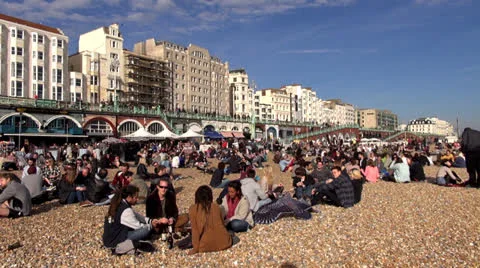 Brighton.25 Stock Footage 22936358