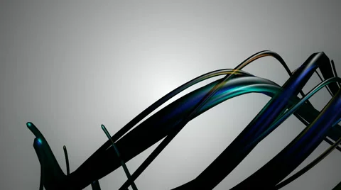 Brights blue lines Video stock 55445028