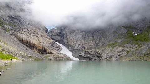Briksdalsbreen Stock Footage 76836334