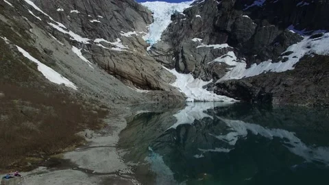 Briksdalsbreen Glacier Stock Footage 149359180