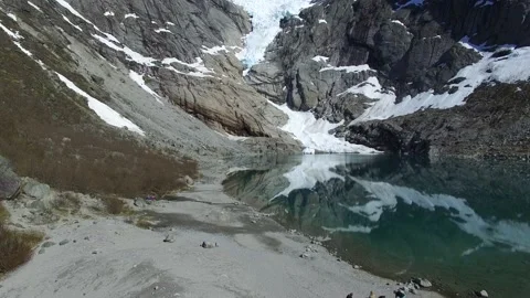 Briksdalsbreen Glacier Stock Footage 149359195
