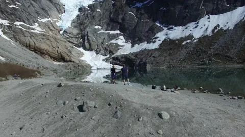 Briksdalsbreen Glacier Stock Footage 149359197