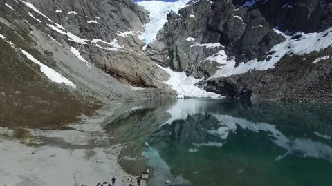 Briksdalsbreen Glacier Stock Footage 149359207