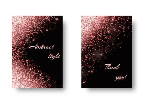 Brilliant background with dazzling lights Stock Illustration