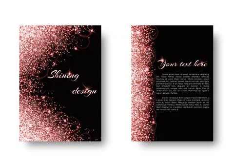 Brilliant background with radiant light Stock Illustration