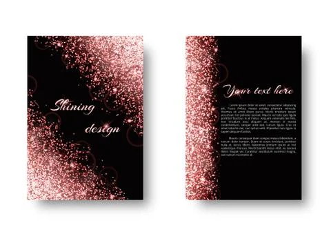 Brilliant background with shining light Stock Illustration