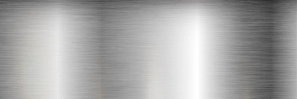 Brilliant background with a silver gradient and metallic texture effect. Vector Stock Illustration