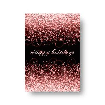 Brilliant background with twinkle lights Stock Illustration