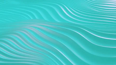 Brilliant Blue Abstract Looping Wave Animation Stock Footage 146043715