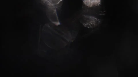 Brilliant bokeh effect in the dark Stock-Footage 318774505