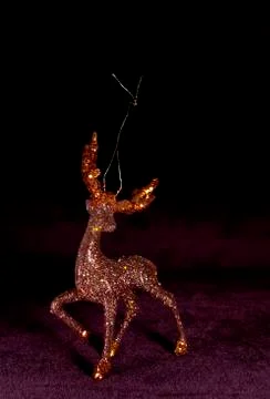 Brilliant deer 库存照片