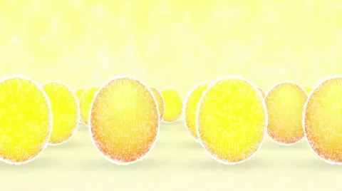 Brilliant Easter eggs Stock Footage 10815294