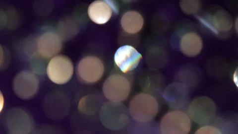 Brilliant full-frame bokeh motion Video stock 318664563
