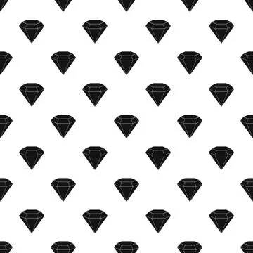 Brilliant gemstone pattern Illustrazione stock