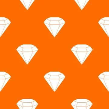 Brilliant gemstone pattern seamless Illustrazione stock