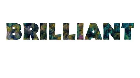 BRILLIANT Stock Illustration