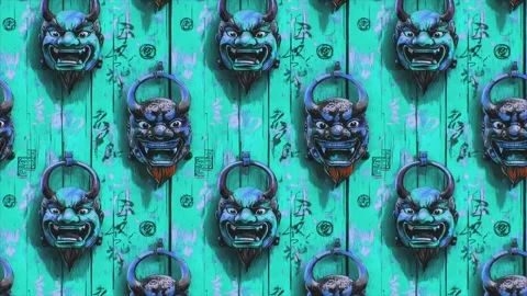 Brilliant Knocker Vertical Motion Stock Footage 306462284