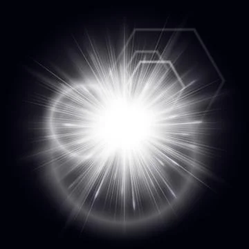 Brilliant light rays Stock Illustration