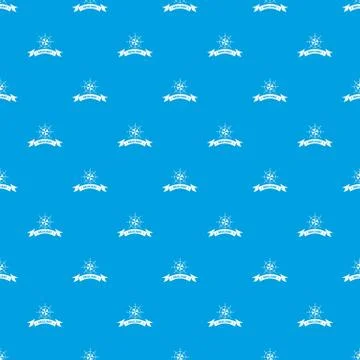 Brilliant pattern seamless blue Illustrazione stock