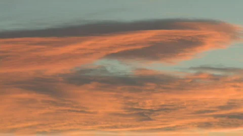 Brilliant red sunset Stock Footage 286818