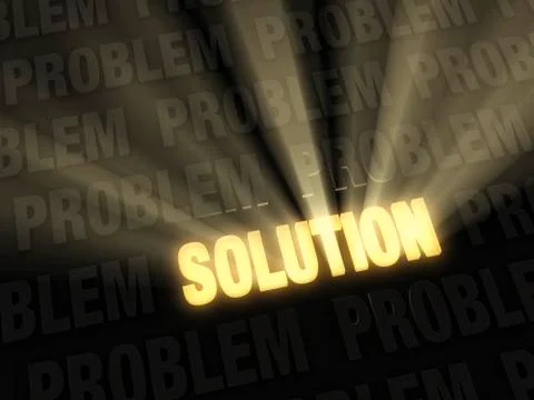 Brilliant solution Stock Illustration