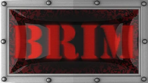 Brim on led 스톡 동영상 8683335