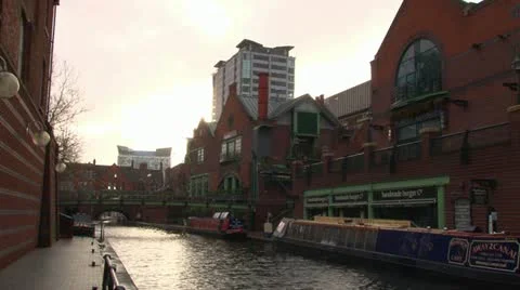 Brindley Place Stock Footage 21916781