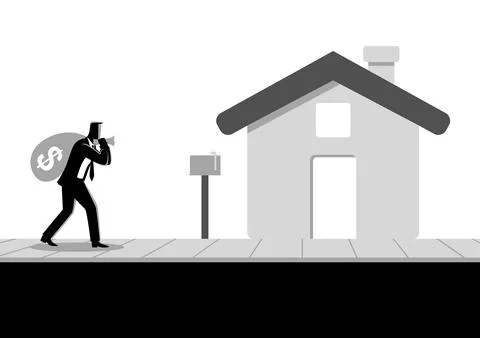 Bring home the bacon Stock Illustration