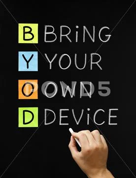 Bring your own device Stock Photos