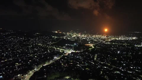 Bringing a beautiful night to a close Stock Footage 314721287