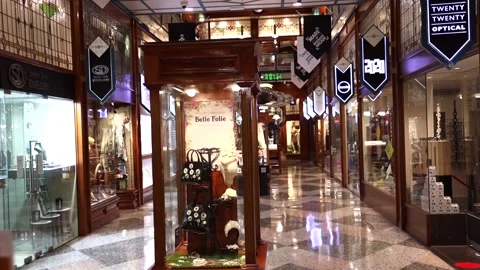 The Brisbane Arcade Stock Footage 138783747