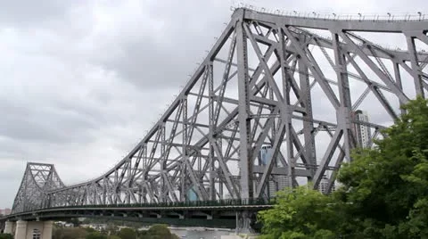 Brisbane Bridge Stock Footage 12766169
