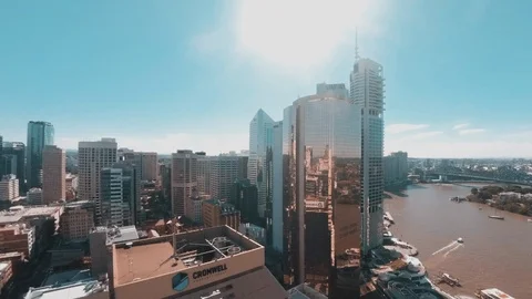 Brisbane City 스톡 동영상 95893591