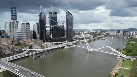 Brisbane City Stock Footage 247614140