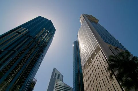 Brisbane modern skyscraper Stock Photos