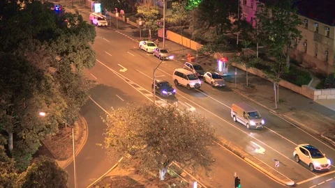 Brisbane at Night Stock Footage 95981895