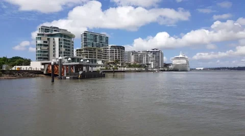 Brisbane River 4K Stock Footage 61772956