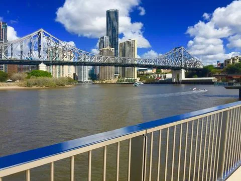 The Brisbane river Stock Photos