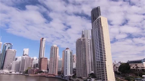 Brisbane Time lapse , Hyper lapse 3, Australia Stock Footage 130613866
