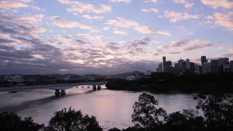 Brisbane Timelapse 5 Stock Footage 130613898