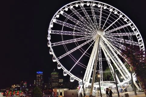 Brisbane Wheel in motion Stock Photos